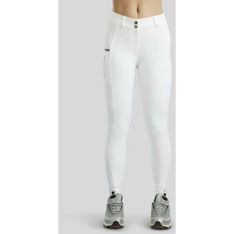 Montar Mogloria Full-Grip White Riding Tights 1