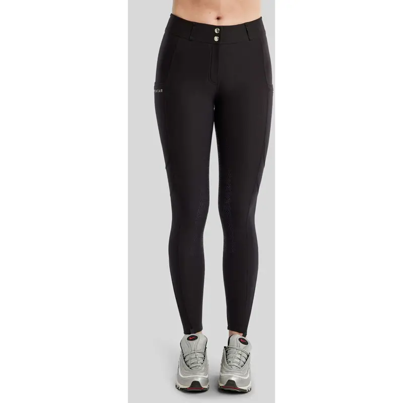 Montar Mophilipa Full-Grip Riding Tights – Black, Breathable & Secure 1