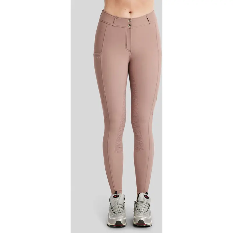 Montar Mophilipa Full-Grip Riding Tights – Blush 1