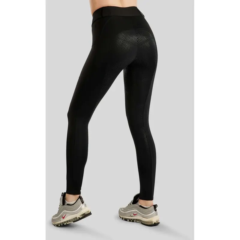 Montar Mozike Full-Grip Black Riding Leggings 1