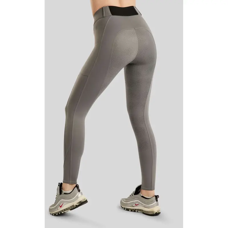 Montar Mozike Full-Grip Riding Leggings – Grey 1
