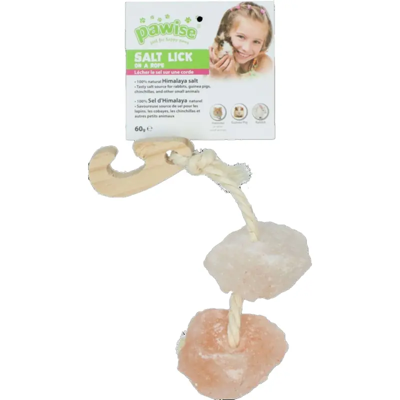 Pawise Himalayan Salt Lick On Rope 1