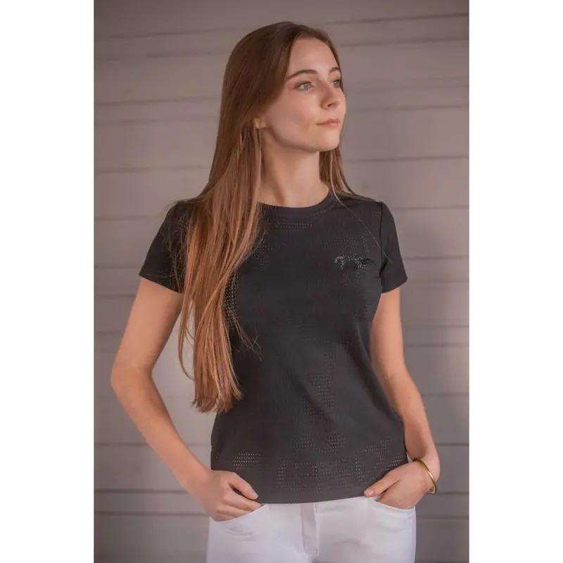 Pénéllope Techflo Performance T-Shirt – Black 1