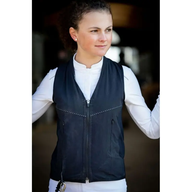 Pénélope Airlight 2 Black Airbag Vest – Ce-Certified Equestrian Safety Gear 1