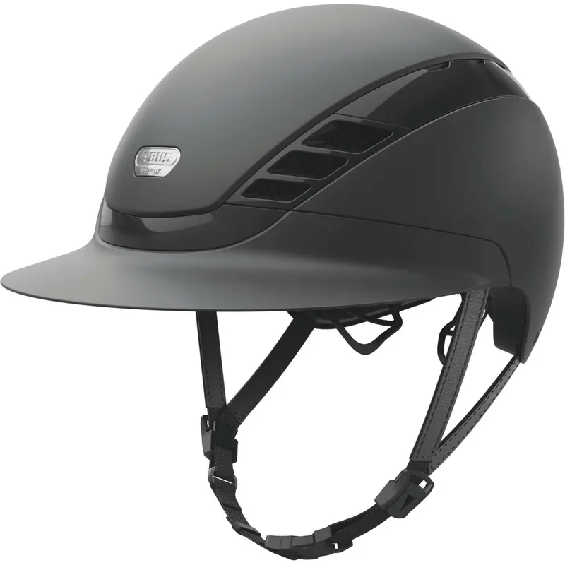 Pikeur Airluxe Pure Helmet With Extended Visor – Black 1