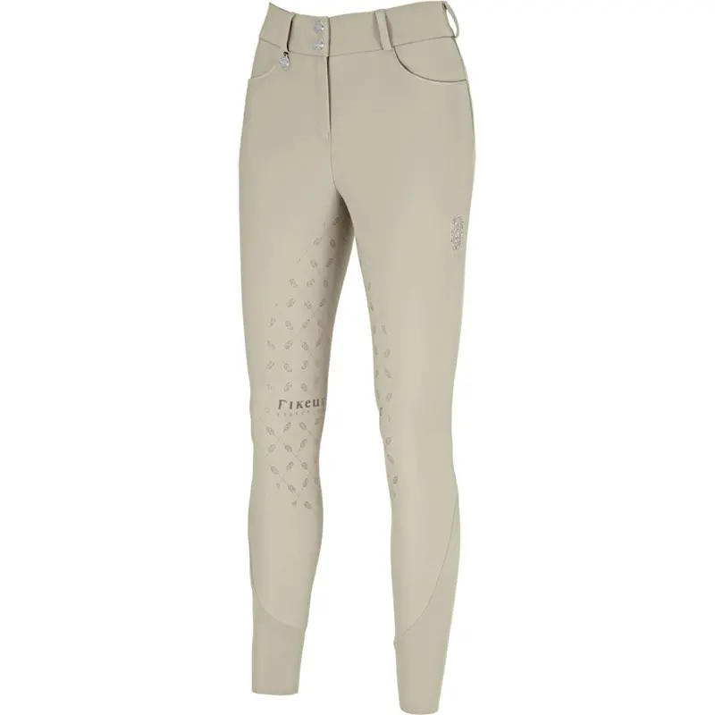Pikeur Ceelina Sd Full-Grip Riding Tights – Pearl Gray (Ss26) 1