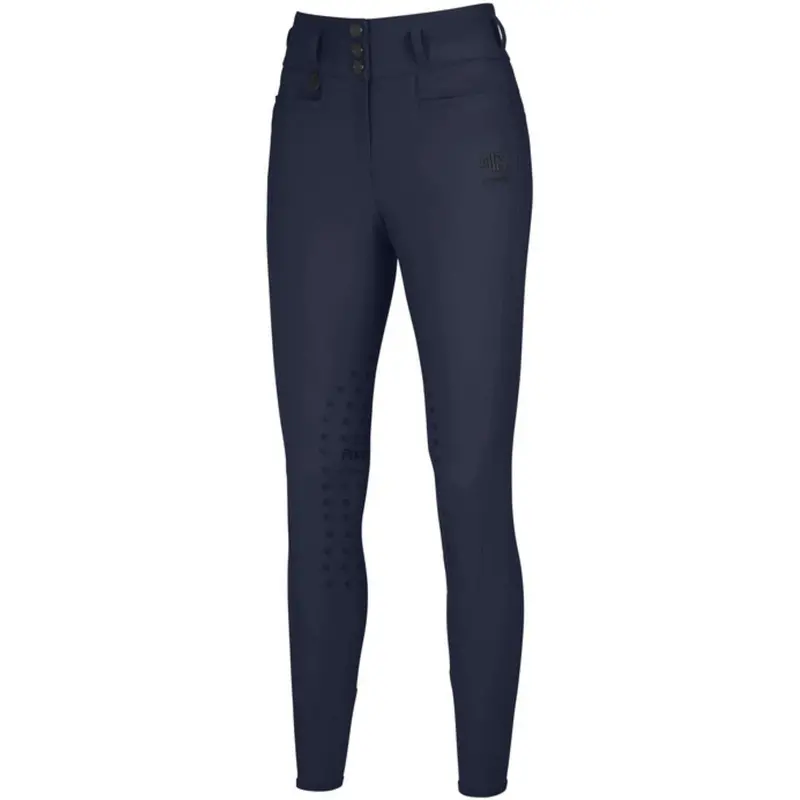 Pikeur High-Waist Knee-Grip Riding Tights – Night Blue 1