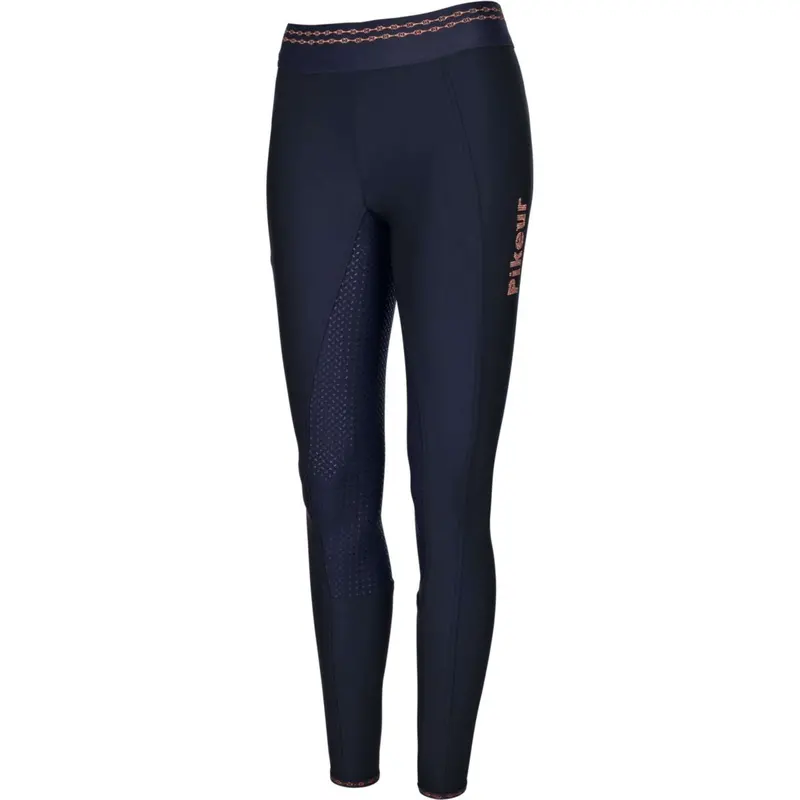 Pikeur Juli Athleisure Full-Grip Night Blue Riding Leggings 1