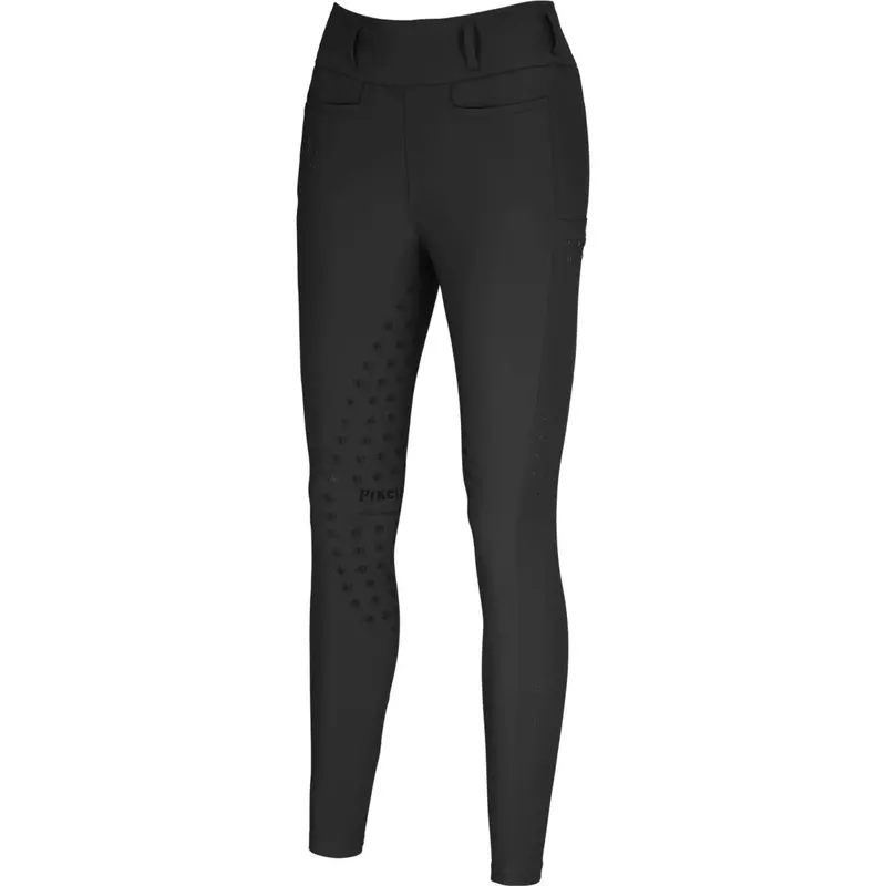 Pikeur Linnett Summer Full-Grip Riding Leggings – Black 1