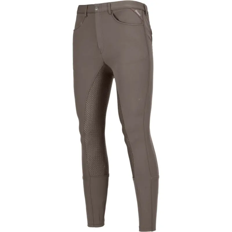 Pikeur Navaro Full-Grip Riding Tights For Men – Walnut 1