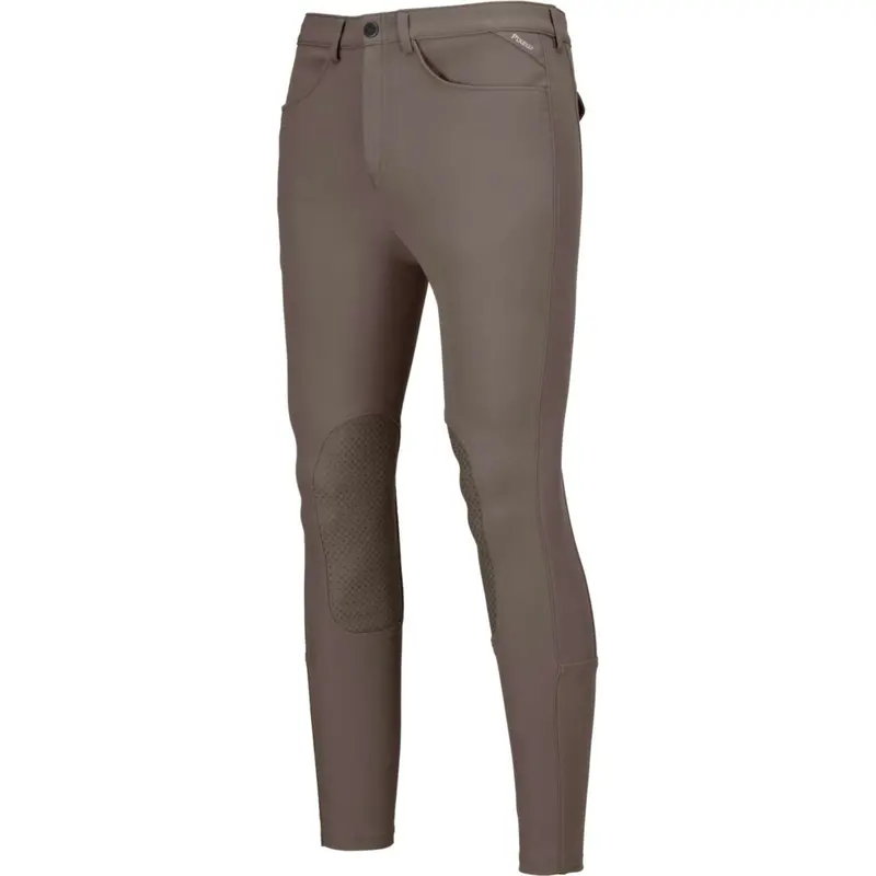 Pikeur Navaro Knee-Grip Riding Tights For Men – Walnut 1