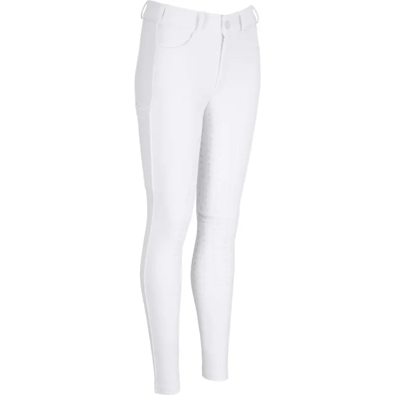 Pikeur New Braddy Sd Full-Grip Riding Tights – White 1