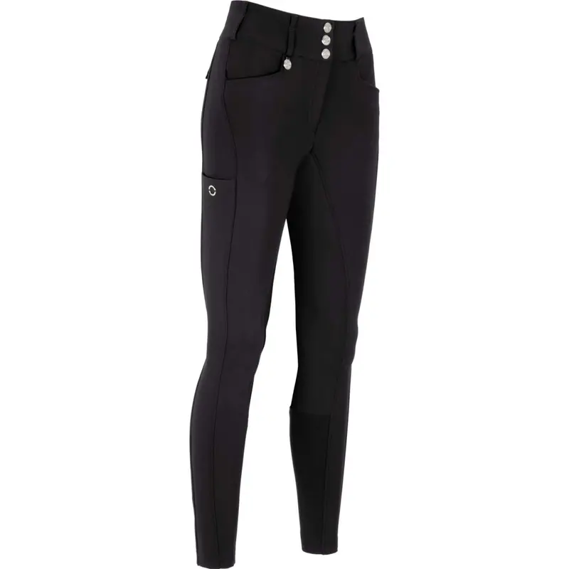 Pikeur New Candela Leather-Backed Riding Tights In Black 1