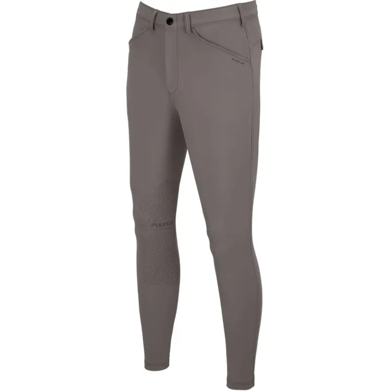 Pikeur New Rodrigo Sd Knee-Grip Riding Tights In Steel Grey 1