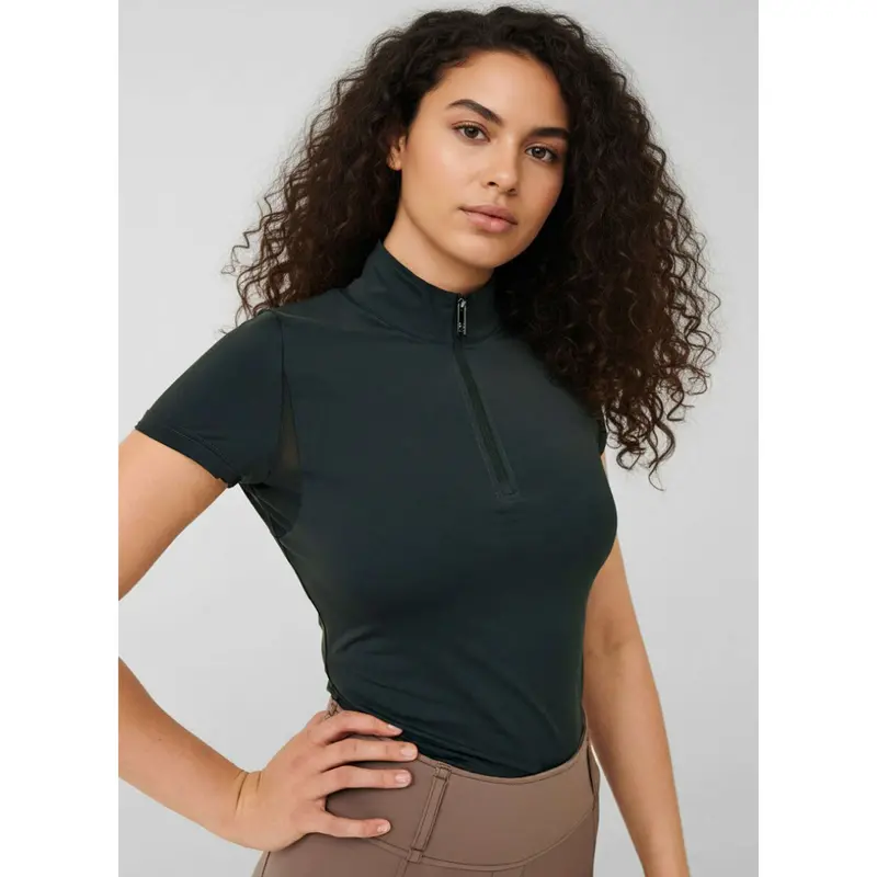 Ps Of Sweden Everly Quote Riding Shirt In Mystic Forest 1