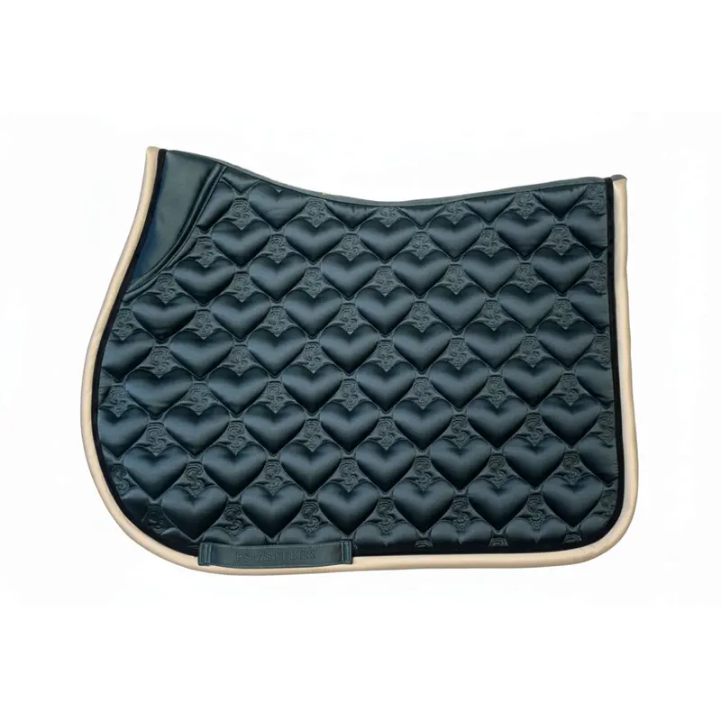 Ps Of Sweden Heart Jumping Saddle Pad – Mystic Forest 1