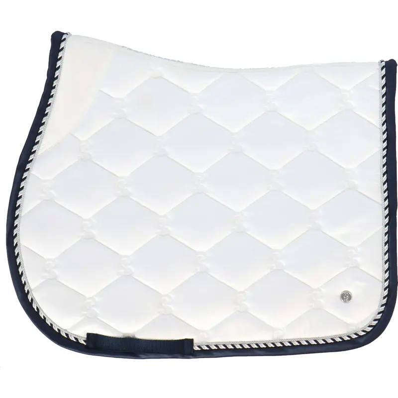 Ps Of Sweden White Jumping Saddle Pad – Signature Collection 1