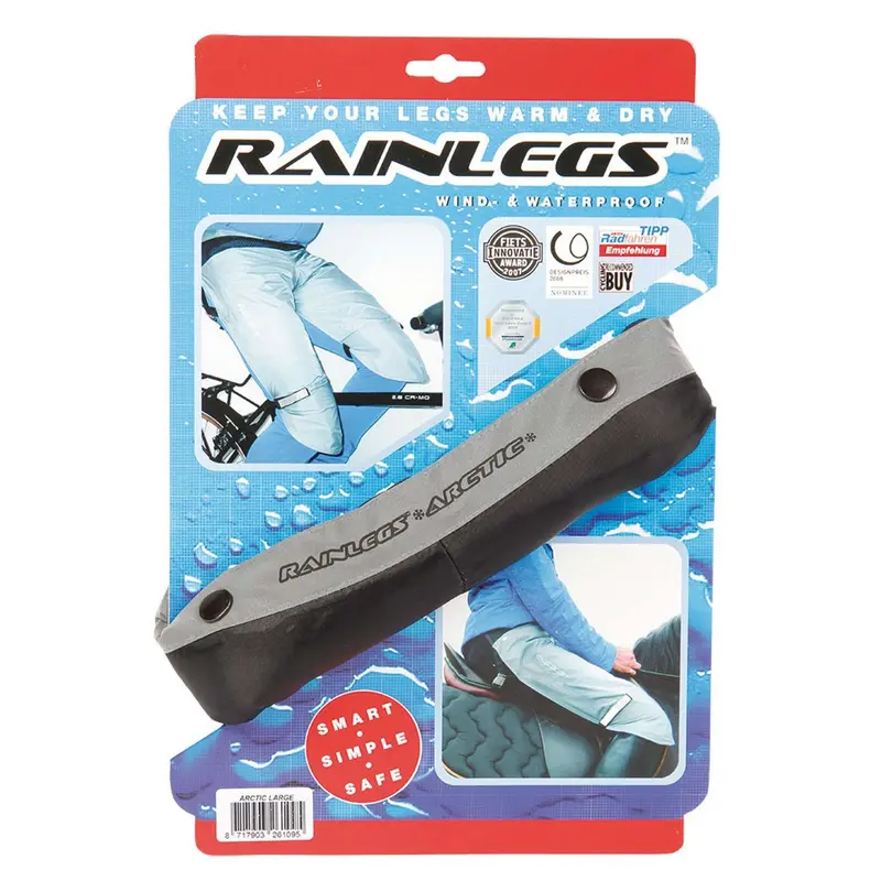 Rainlegs Waterproof Leg Wraps In Arctic White 1