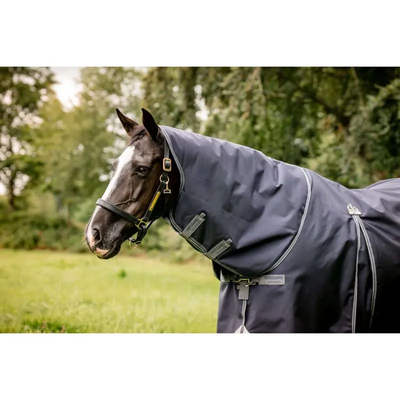 Rambo Optimo Lite Neck Cover – Navy & Thunderstorm Grey, 0G 1