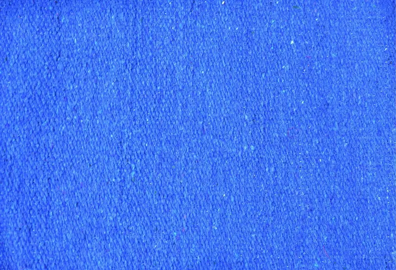 Randol Double-Sided Royal Blue Navajo Show Blanket 1