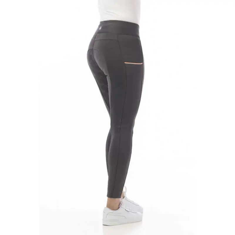 Riding World Agadir Women'S Gray Riding Leggings 1