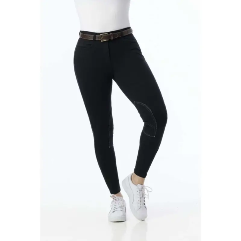 Riding World Alexandrie Kids' Riding Pants – Black 1