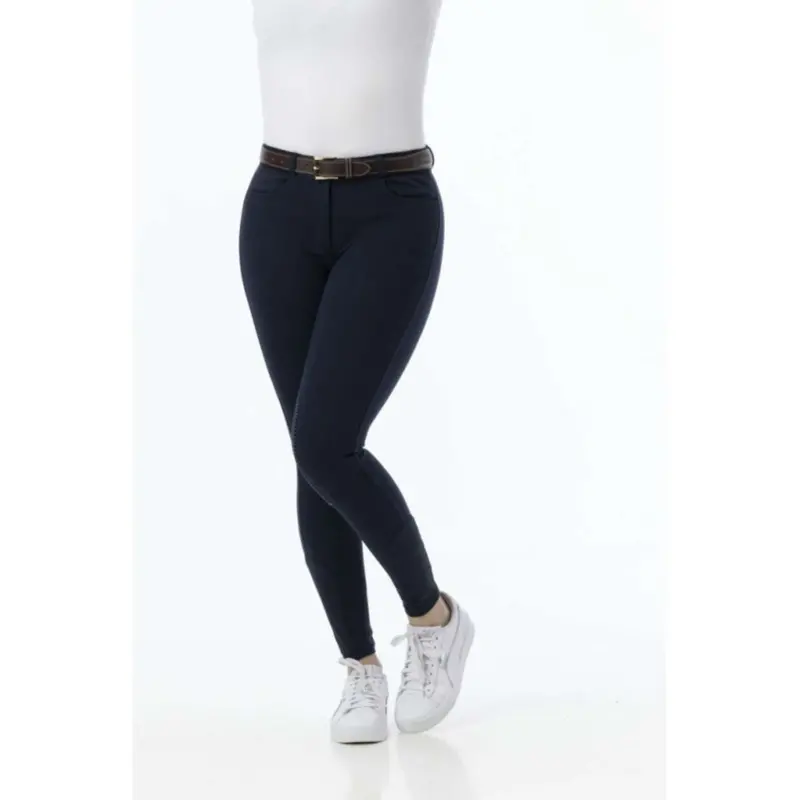 Riding World Alexandrie Kids' Riding Pants – Navy 1
