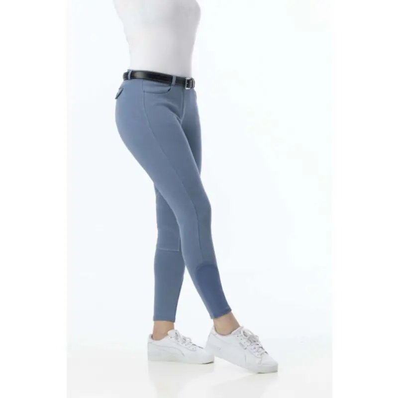 Riding World Alexandrie Kids' Riding Pants – Royal Blue 1