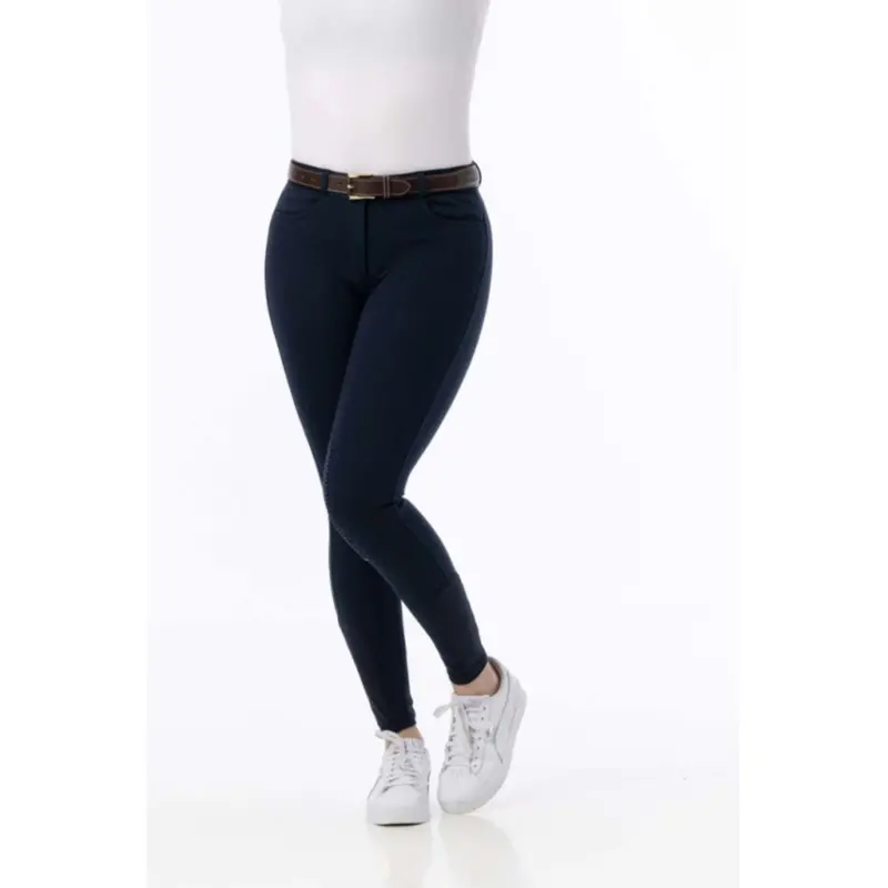 Riding World Alexandrie Women'S Riding Pants – Navy 1