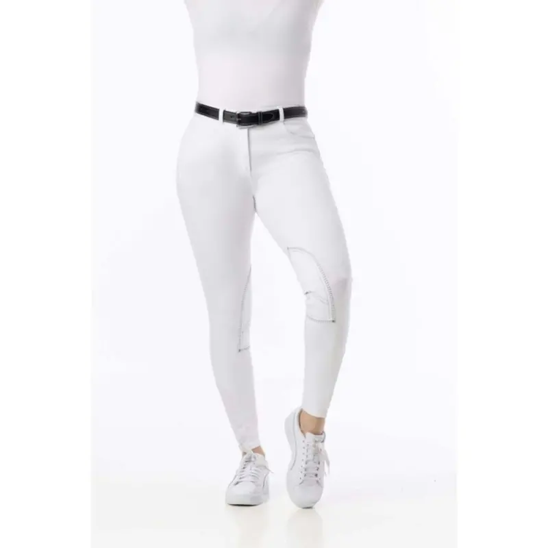 Riding World Alexandrie Women'S Riding Pants – White 1
