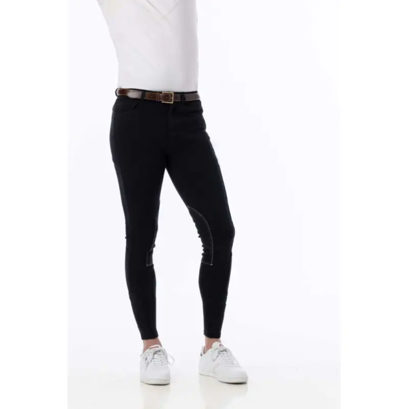 Riding World Lecaire Men'S Riding Tights – Black 1
