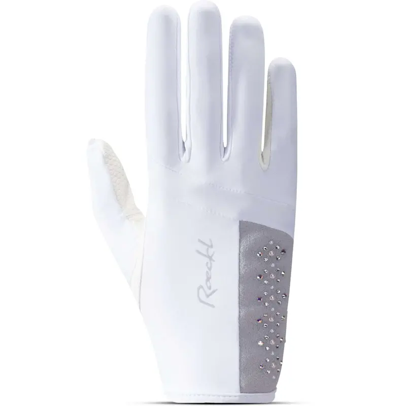 Roeckl Lillinoe White Riding Gloves 1