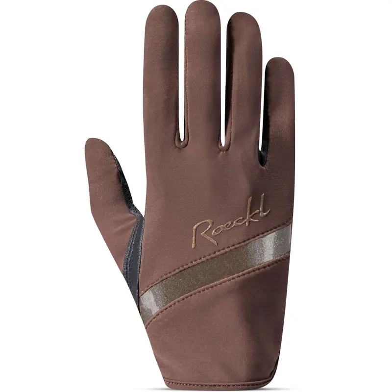 Roeckl Lorraine Riding Gloves In Brunette 1