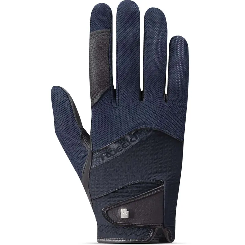 Roeckl Millero Navy Night Riding Gloves 1