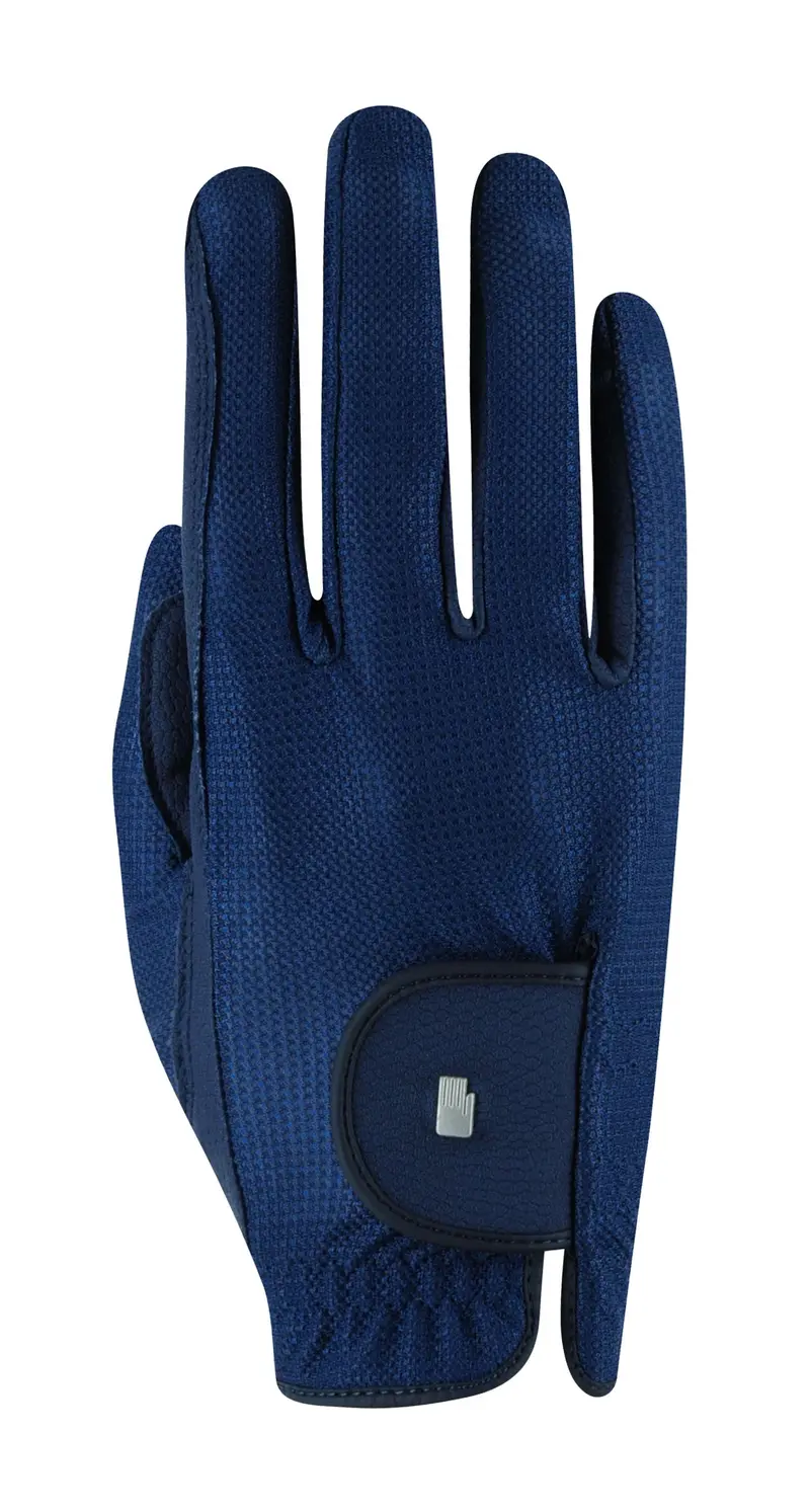 Roeckl Roeck-Grip Lite Riding Gloves In Navy Blue 1