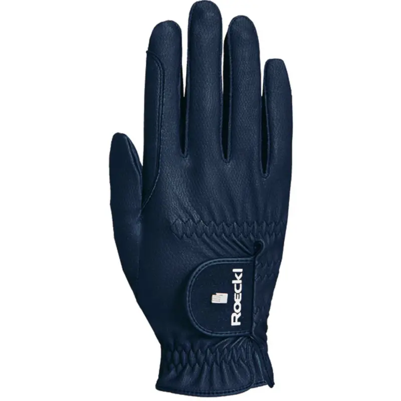 Roeckl Roeck-Grip Pro Riding Gloves In Marine Blue 1