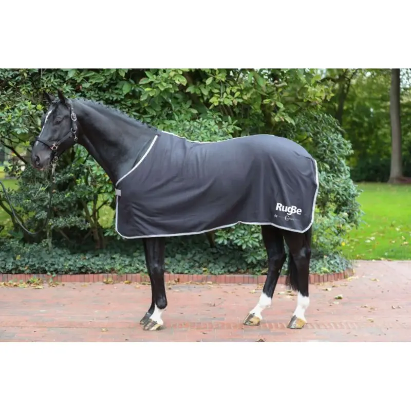 Rugbe By Covalliero Black Fleece Lining Blanket 1
