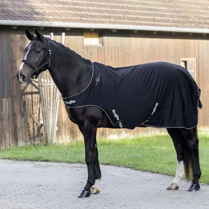 Rugbe By Covalliero Black Walking Shirt For Riders 1