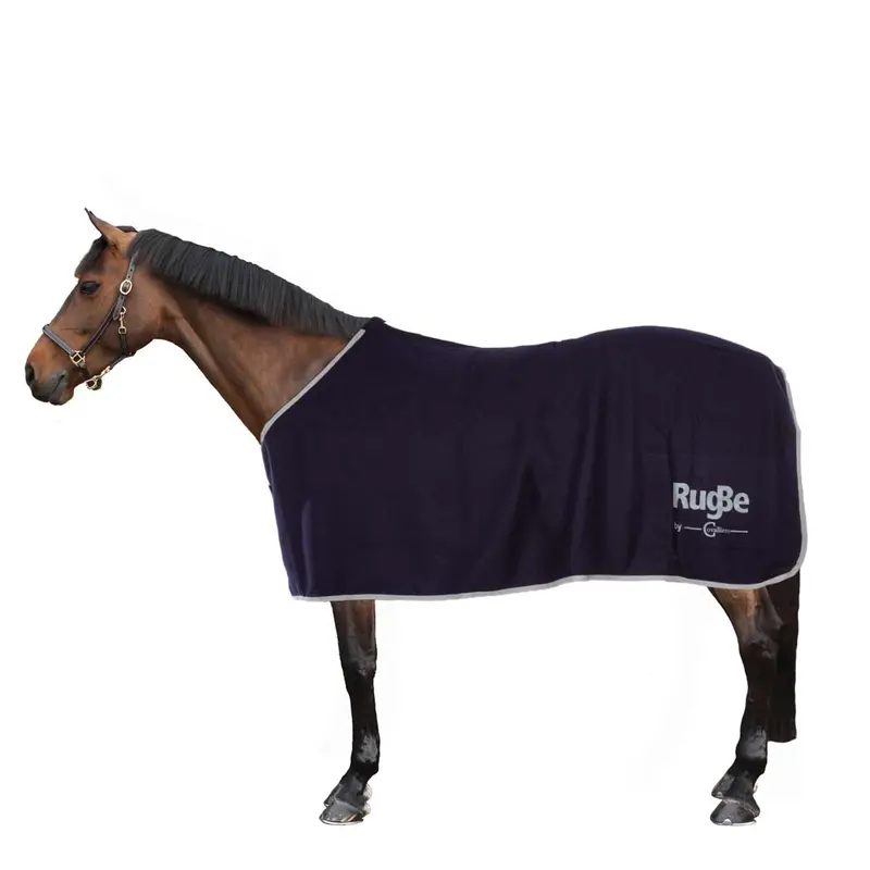 Rugbe By Covalliero Marine Fleece-Lined Horse Blanket 1