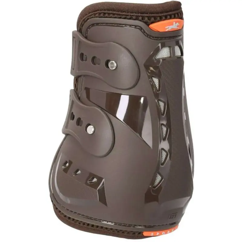 Schockemöhle Air Flow Champion Pro Brushing Boots In Dark Brown 1