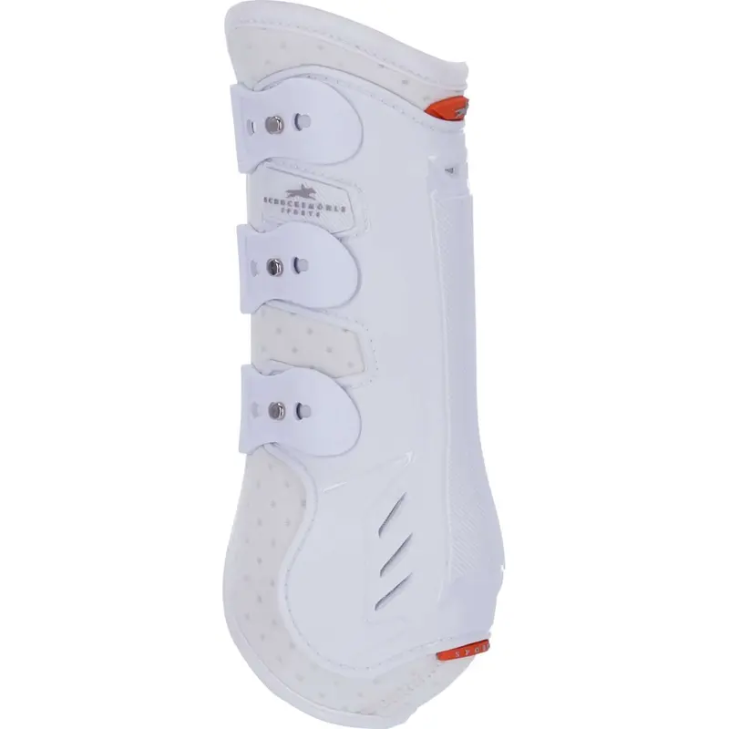 Schockemöhle Air Flow Dressage Front Tendon Boots In White 1