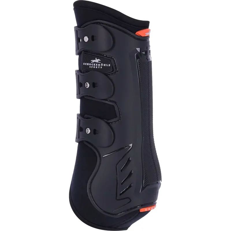 Schockemöhle Air Flow Dressage Tendon Boots – Black 1