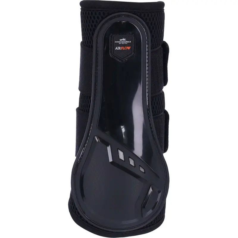 Schockemöhle Air Flow Training Closed Bell Boots – Black 1