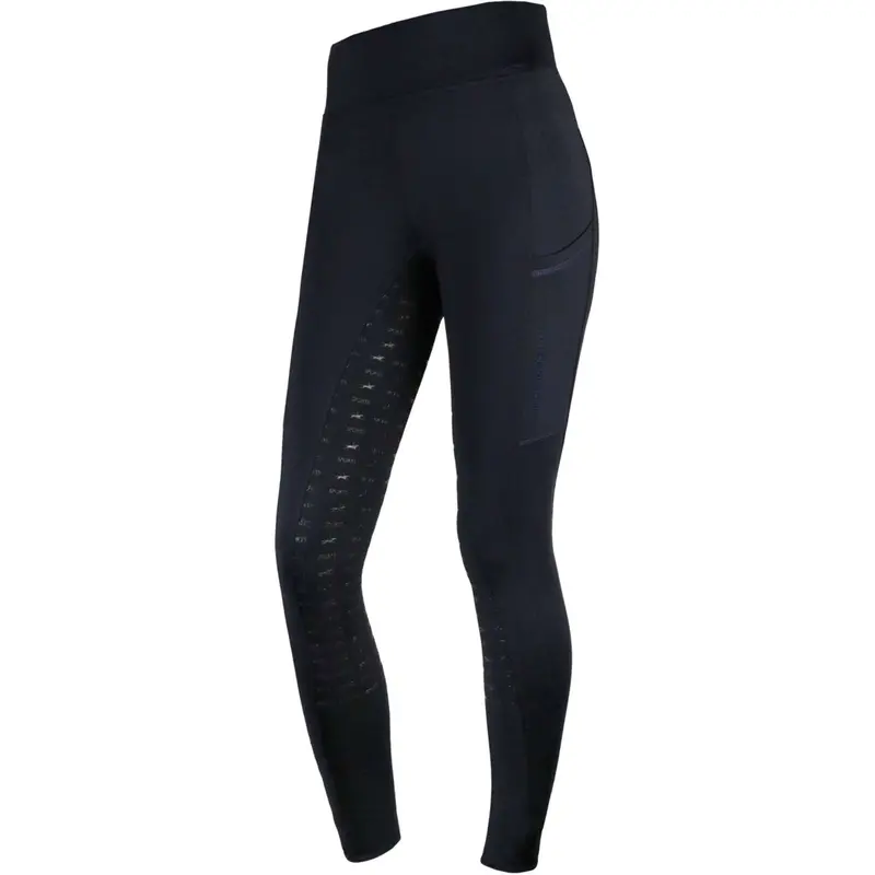 Schockemöhle Equinox Full-Grip Riding Leggings With Pockets – Ocean Blue 1