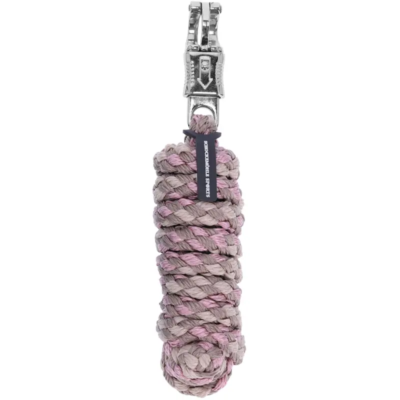 Schockemöhle Sp Panic Halter Rope In Stone, Pale Pink, And Chalk 1