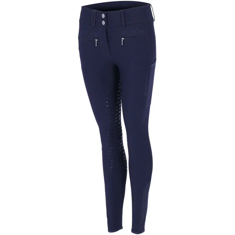 Schockemöhle Sptulip Full-Grip Riding Tights – Dark Navy 1