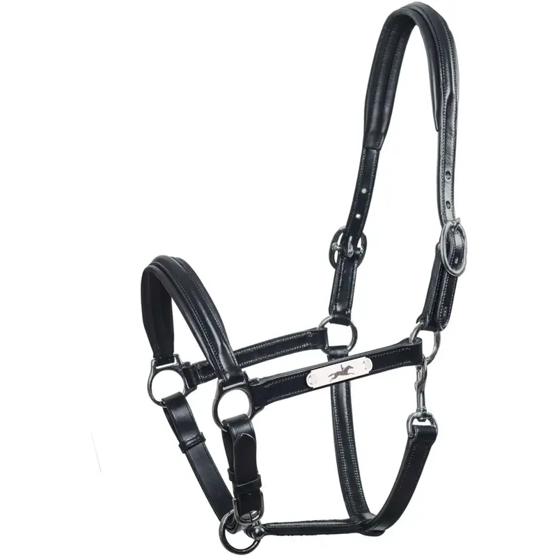 Schockemöhle Ulm Pro Black And Silver Halter 1
