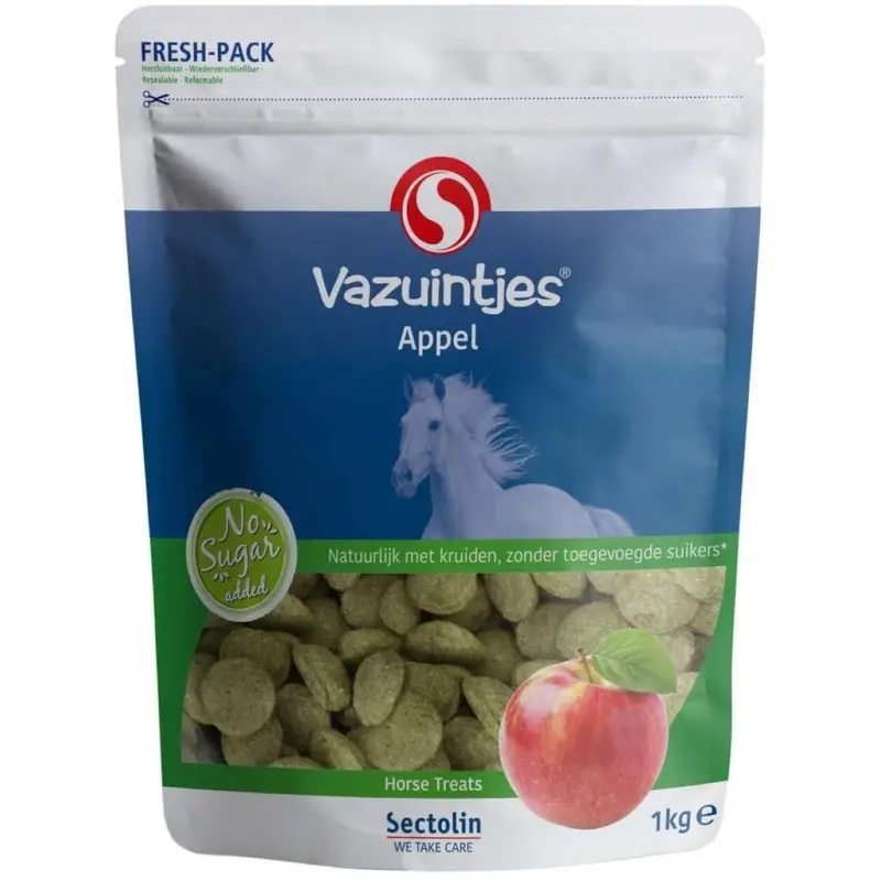 Sectolin Apple-Flavored Equine Treats 1
