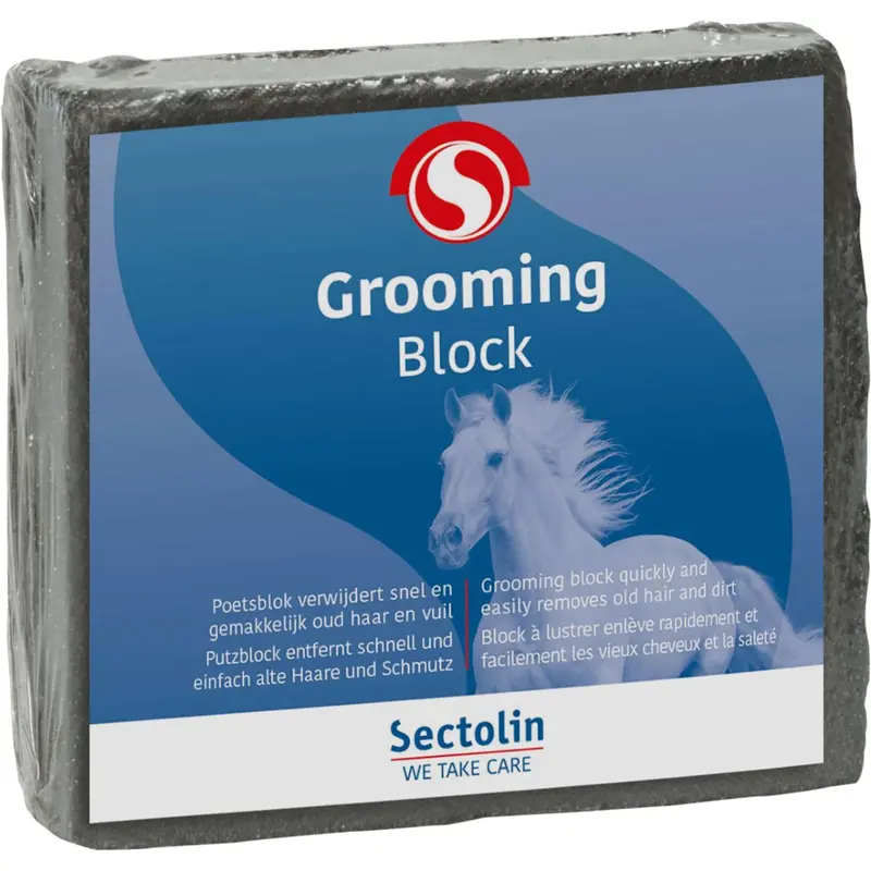 Sectolin Black Grooming Block For Horses 1