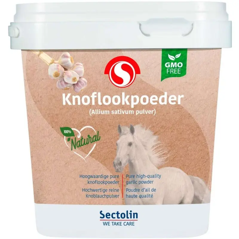 Sectolin Garlic Powder Supplement For Horses 1
